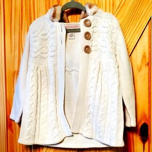 Toddler Girls Old Navy Hooded Sweater Coat Size 2T